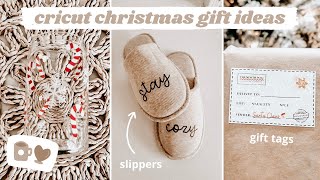 DIY Christmas Gifts With Cricut Maker  // Cricut Christmas Projects! (DIY Gift Ideas)