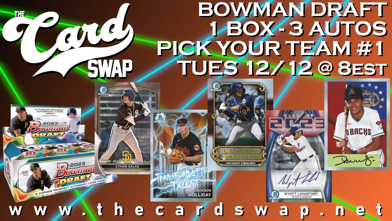 2023 Bowman Draft Jumbo Box PYT Break YouTube
