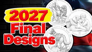 US Mint Reveals Final Designs for 2027 Working Dogs Coin Series