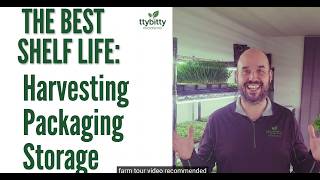 Maximizing Microgreens Shelf Life