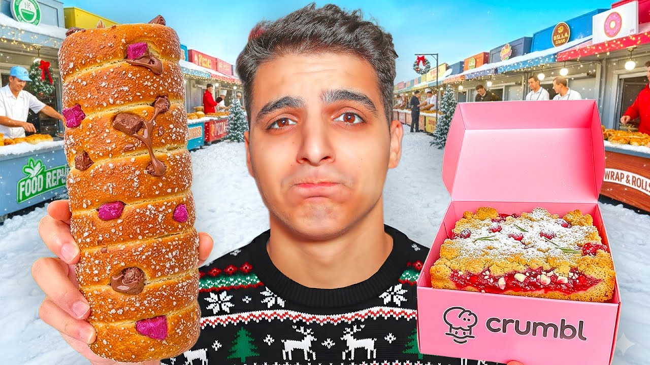 Am Mâncat Doar Mâncare de Crăciun 24 ORE