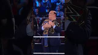 Find yourself a Wiseman who looks at you like Paul Heyman looks at Roman Reigns short