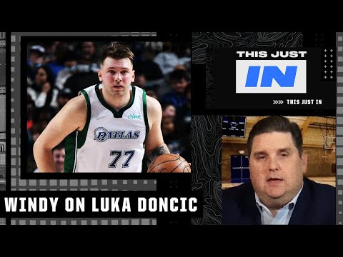 Brian Windhorst reacts to Luka Doncic admitting that he's out of shape | This Just In
