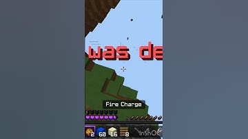 Jumping in the void to beat this minecraft player  #zeqa #fireballfight #meme