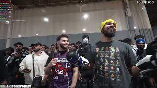 Fousey's Fight Club with Adin Ross & Sneako in Toronto, Canada