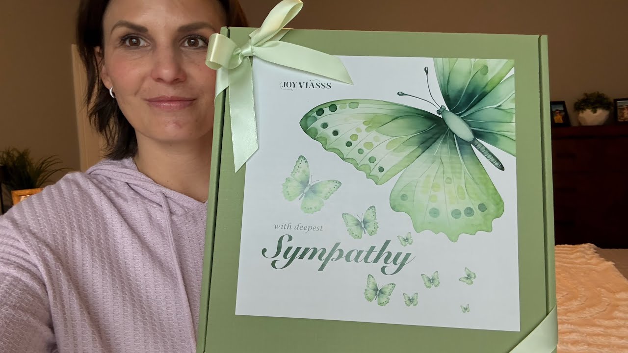 Sympathy gift basket