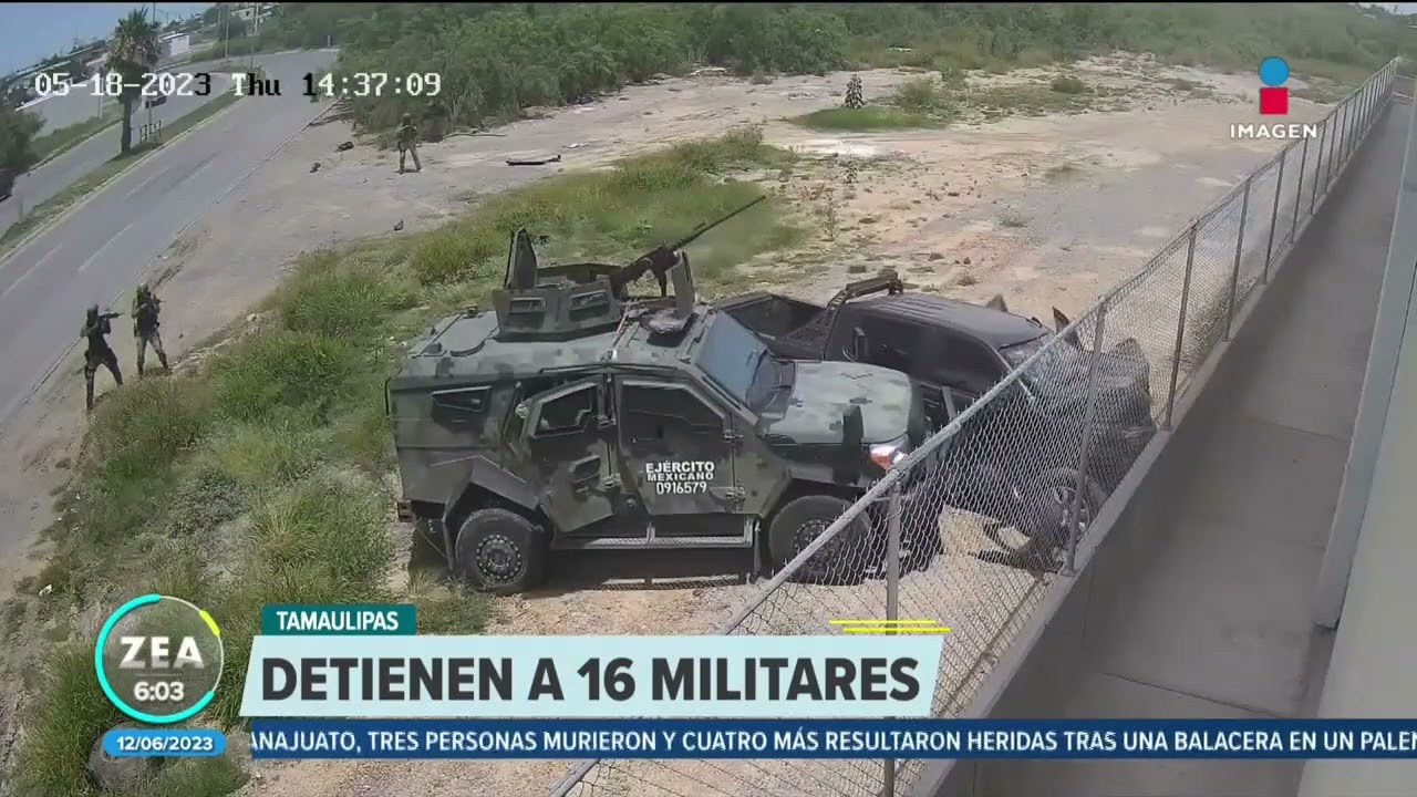 Detienen a 16 militares por ejecución de sicarios en Nuevo Laredo | Noticias con Francisco Zea