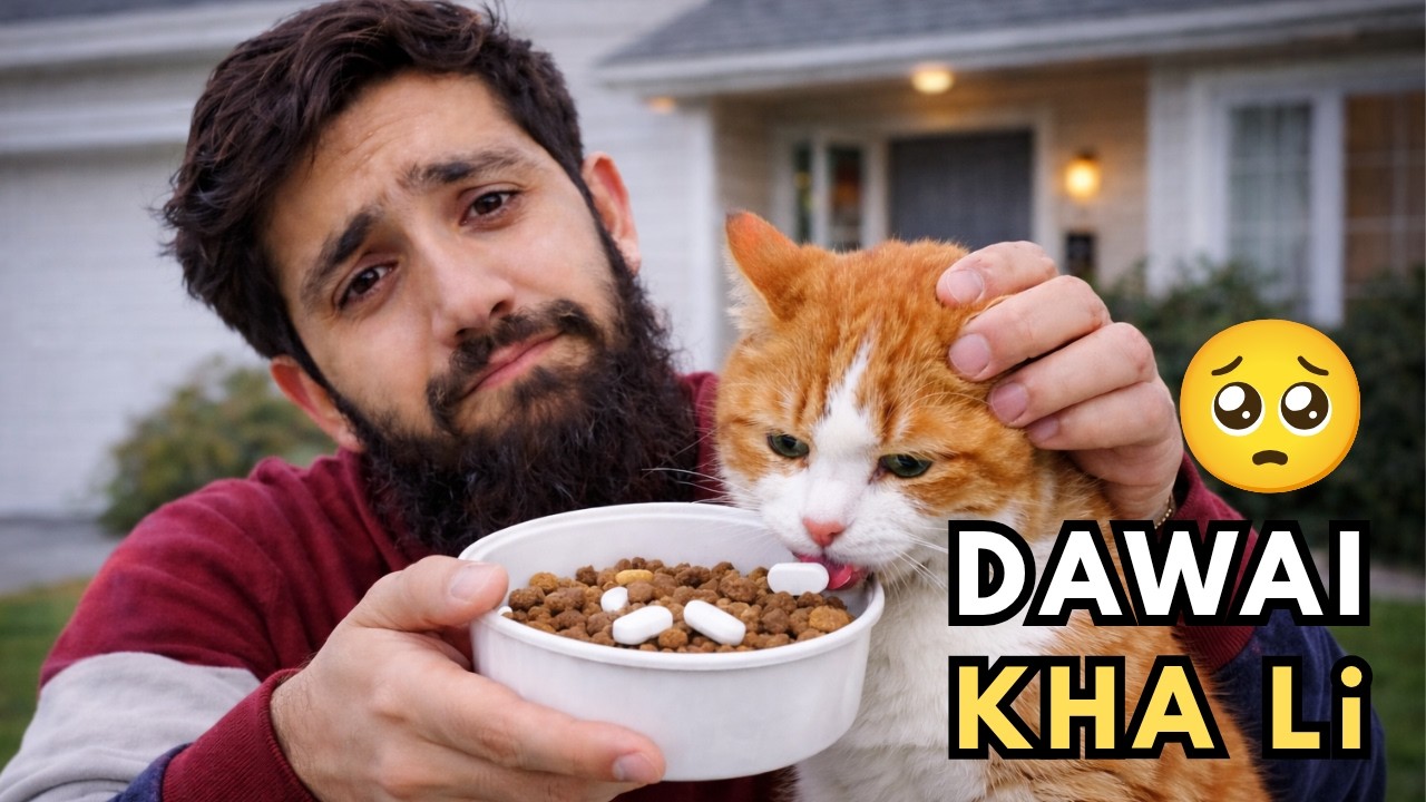 Aakhir Meri Cat Ne Dawai Kha Li 🥺 | Recovery Update