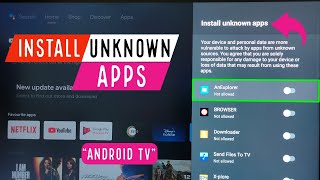 OnePlus Android TV : How to Allow Install Apps From Unknown Sources | Fix App Not Installed Error