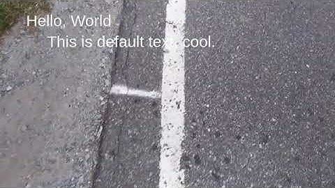 First Video Exported With my Javascript Video Editor