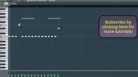 How to make a Psytrance Bassline - FL Studio 9