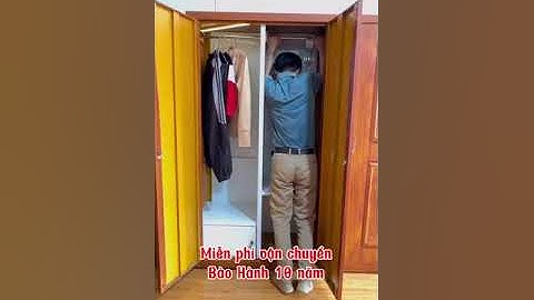 tủ quần áo thép vân gỗ GoldSun chống mối chống nồm ẩm tuyệt đối