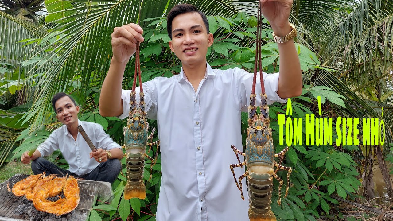 Tôm Hùm MiNi Nướng Satế - YouTube