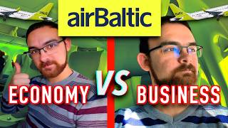 AirBaltic Business Class VS Economy Class - Aberdeen to Riga