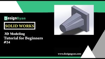 Ultimate SolidWorks Tutorial for Absolute Beginners- Step-By-Step Part ONE| Designgyan#24