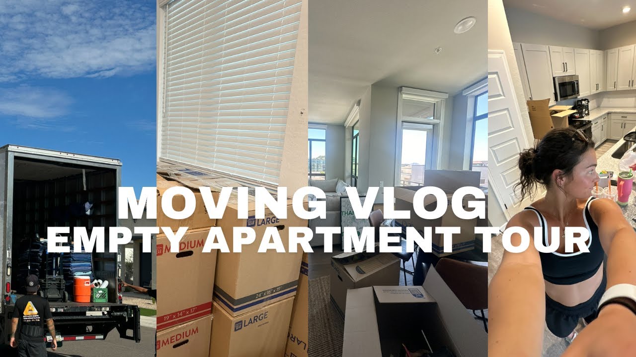 MOVING VLOG | EMPTY APARTMENT TOUR - ARIZONA - YouTube