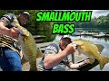 Smallmouth bass fishing early may