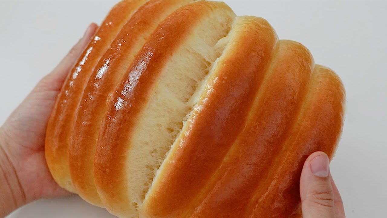 [без формы для хлеба!] невероятно легкий молочный хлеб | мягкий и пышный хлеб