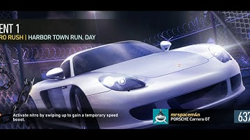 Porsche Carrera GT Day 1 Race 1 NFS No Limits