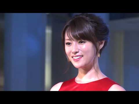 【深田恭子】「WHITE KITTE」WHITE Treeライトアップセレモニー