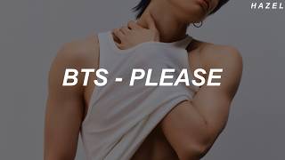 BTS (방탄소년단) - 'Please' Easy Lyrics