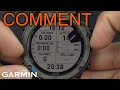 Comment personnaliser une activit sportive sur la montre garmin tactix  fenix