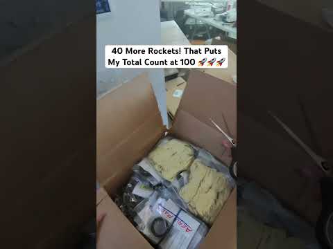 40 more rockets - total hits 100