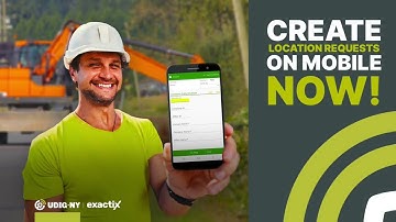 Exactix Mobile: Excavator Role Ticket Creation
