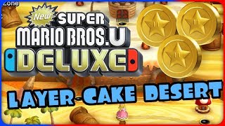Layer Cake Desert 🌰 New Super Mario Bros. U Deluxe 100% Walkthrough