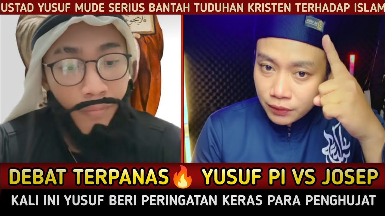 USTAD YUSUF MUDE SERIUS🔥BANTAH TUDUHAN KRISTEN TERHADAP ISLAM‼️