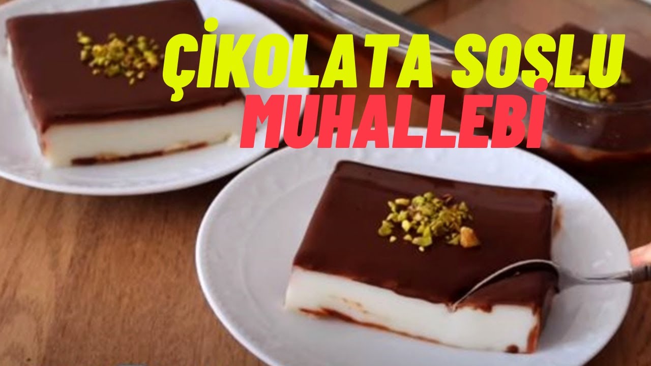 Çikolatalı Muhallebi Tatlısı – Çocukların Vazgeçilmezi – Hanımeli Yemek Tarifleri