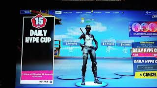 Fortnite daily hype cup