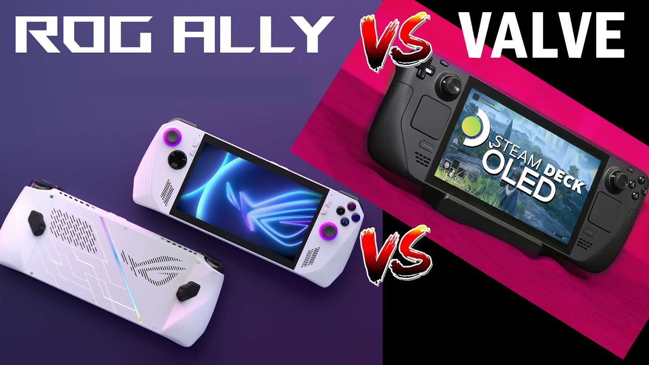 The Asus ROG Ally Vs The Steam Deck: Handheld Deep Dive