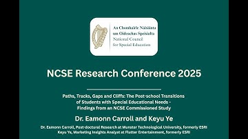 Paths, Tracks, Gaps and Cliffs The Post school Transitions of Students with Special Educational Need