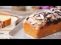 Almond Cake with Blueberry Jam 蓝莓果酱杏仁蛋糕 | Apron