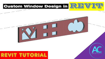 How to Create Custom Window Design in Revit | Revit Tutorial | Tips and Tricks