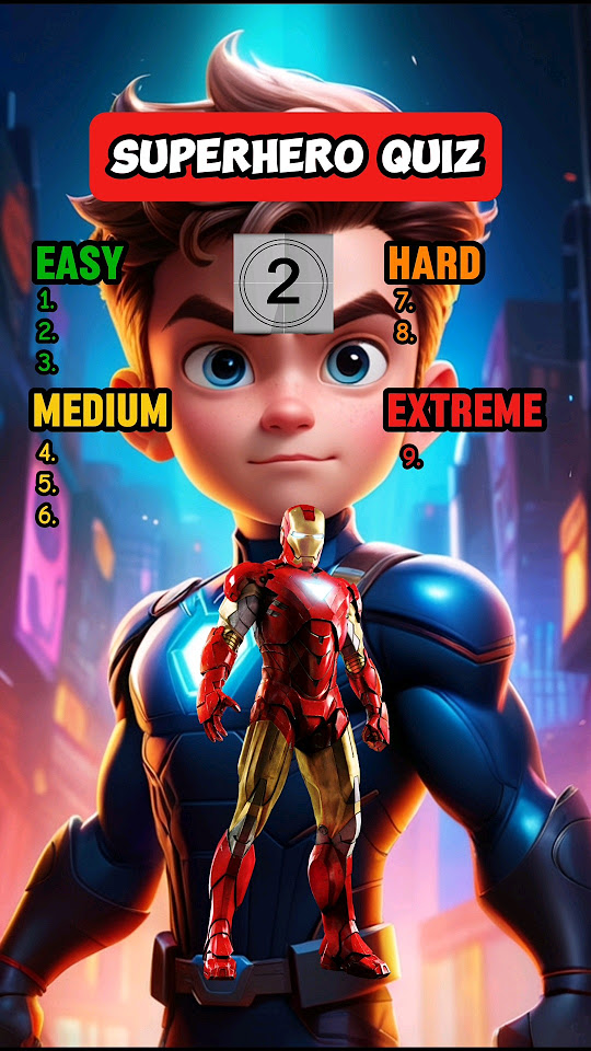 Are You A Superhero Fan? Can You Name These Superheroes! quiz trivia