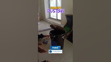 Smart Dustbin Robot 🤖 Auto open lid | Arduino project #robotics #arduino #shorts #futuregurukuls