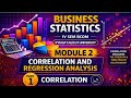 CORRELATION ANALYSIS | BUSINESS STATISTICS 4th SEM BCOM FYUGP CALICUT UNIVERSITY Important Syllabus