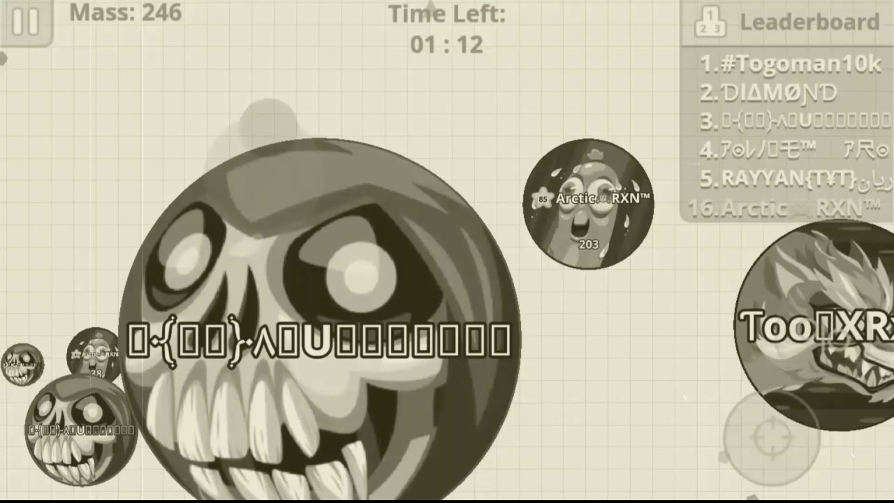 MiniPopsplit|Cannon|Popsplit|Presplit etc. (ALL ON STRANGERS) Playing w/ Trixx (agario mobile)