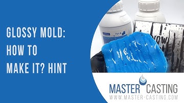 Glossy silicone mold - how to make it? Silicone casting tutorial