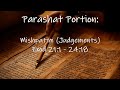 Parshat Portion 18: Mishpatim