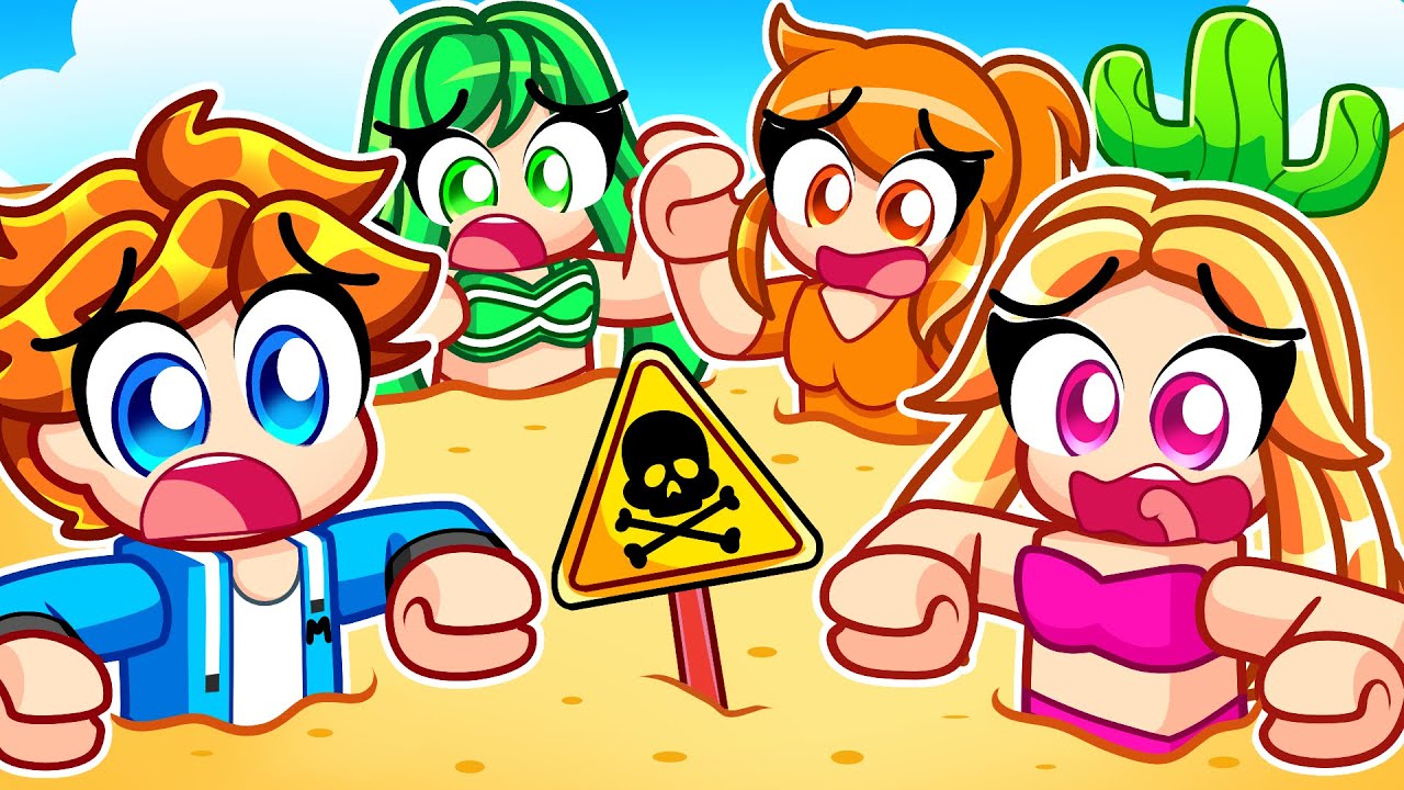 UTKNĄŁEM W RUCHOMYCH PIASKACH z SZALONYMI FANKAMI... w Roblox!