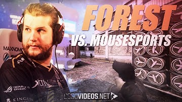 f0rest vs. mousesports - Ace at ESL ONE Cologne 2017 | CS:GO