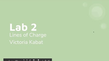 Line Charges Lab 2 PHYS 2212