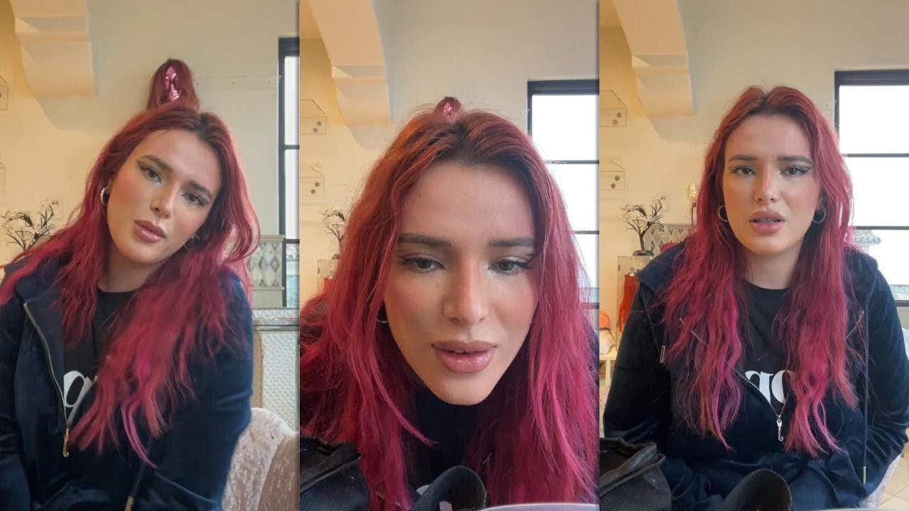 Bella Thorne Live On IG Live | Jan 2,2022