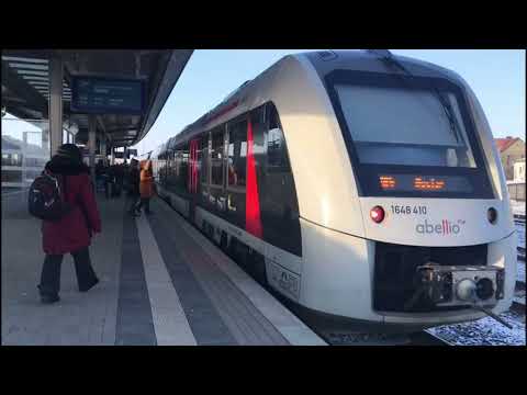 Germany City Trip 🇩🇪    Bahnhof Halberstadt 🚂🚆🚅Bis Wernigerode Hauptbahnhof