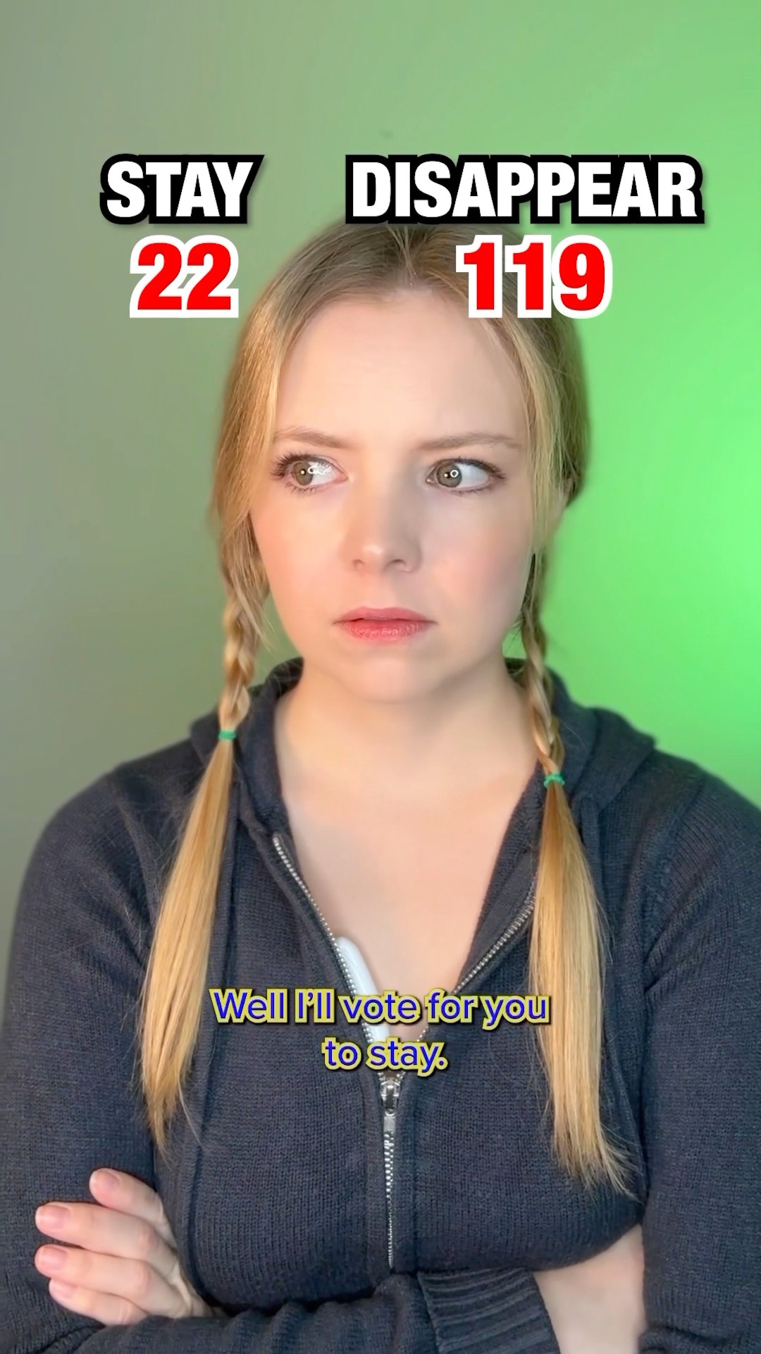 #pov you have to vote for people to stay or disappear… Final Part