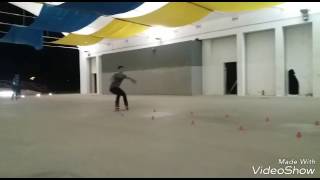 Paralel slide slow motion