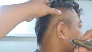 Gaya Rambut Mohawk || Cara Potong Rambut Model Mohawk screenshot 1
